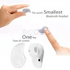 S530 Mini Wireless Stealth Bluetooth Earphone Stereo hörlurar Hudset Earskydd med MIC Untra-Small Dold With Retail Package