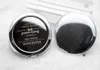 Espejos compactos personalizados Custom Graved Metal Cosmetic Maquillaje de maquillaje Caja de espejo Favores de boda Regalo Envío gratis