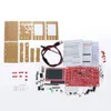 Freeshipping 2,4 polegadas TFT portátil de bolso Digital Oscilloscope Kit DIY Parts + Acrílico DIY Caso Shell Capa para DSO138