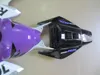 Injection molding plastic fairing kit for Honda CBR1000RR 04 05 purple silver black fairings set CBR1000RR 2004 2005 OT09