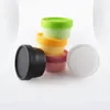 10 pièces/lot vert rose jaune gris plastique vide cosmétiques Contenitori Cosmetici pot 100g(ml) pour crème masque pommade boîte de rangement