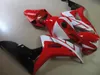 Injektionsgjutna Fairings för Honda CBR1000RR 06 07 Red White Bodywork Fairing Kit CBR1000RR 2006 2007 OT30