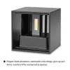 Wall Lamp 12W Waterproof Led Wall Sconces Wall Lights Adjustable Angle Cube Simple Modern up IP65 Surface Mounted Outdoor Cube Lam2560655