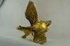 Collectibles Old Decorated Handwork Copper Carving Pegasus flying horse Statue4308612