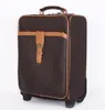 Top Grade Real Calf Leather Travel Luggage Rolling Case Men1983