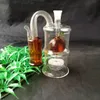 Apple Hook Water Glass Bongs Accessories , Glass Smoking Pipes colorful mini multi-colors Hand Pipes Best Spoon glass Pipes