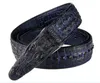 Mens Luxury Crocodile Leather Belt Men Fashion Designer Belts For Men Strap Ceinture Homme High Quality Male Belt