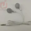 Bedrijf cadeau mini draagbaar in-ear oortelefoon mp3 speler oortelefoon goedkoop voor muziekspeler tablet mobiele telefoon met OPP-tas 500ps/lot