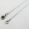 10pcs lot New Styles Stainless steel Necklace snake-Chain fit floating locket pendant DIY As Christmas Gift 258Y