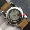 2020 Tourbillon Moon Phase orologi automatici da uomo in acciaio inossidabile Dress Wrap Gift Casual in pelle da uomo intero 2813 Mechanic231e