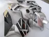 Injektionsgjutning Högkvalitativ fairingkit för Honda CBR600RR 05 06 Silver Black Fairings Set CBR600RR 2005 2006 OT06