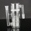 HOOHAH 8X broni rur wodny Ashcatcher Jadeycomb PerColator Ashcather 18 / 14mm Joint Ash Cather Część zamienna