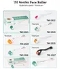 TM 192 MOQ 1pc 티타늄 바늘 derma roller 마이크로 바늘 meso 얼굴 피부 회춘을위한 롤러 deramroller