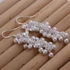 Wholesale - lowest price Christmas gift 925 Sterling Silver Fashion Earrings E07