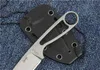 ESEE IZULA 12992 D2 Neck Knife Stonwashed Tactical Camping Caça Survival Pocket Keychain Knife Outdoor EDC Tools K Sheath Collection