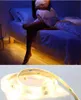 Motion Aktiverad sängljus, Ledes 1.2m LED Flexibel remsa med PIR och Timer Sensor Bedside Light Belysning med automatisk avstängningstimer