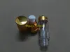 100pcs / lot 15ML 30ML Secant Vacuum bottiglia spray Airless Pump cosmetici profumo bottiglia vaso Campione alluminio anodizzato sabbia