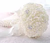 6 Colors Beautiful Wedding Flowers Bridal Bouquets Wedding Bouquet Pearls Pink Bouquet Fleur Mariage Red Rose Bouquet