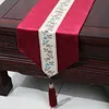 Европейский американский стиль лоскутное кружево Бегун стол роскошный бархат ткань длина обеденный стол коврики стол высокого класса чай скатерть 200x33