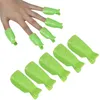 Nail Manicure Set Wholesale- Acrylic Art Soak Off Clip Cap Plastic UV Gel Degreaser Polish Smart Remover Wrap Tools Kit 10pcs