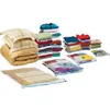 Free Ship 5pcs Printed Vacuum Compressed Compression Bag Foldable Storage Bag Saving Space Seal Bags Travel Clothes Organizer Bag