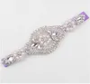 Accessoires cheveux bébé élastique strass diamant bandeau femme perles faites à la main cristal bandeaux fille chapeaux YH441