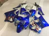 3 Gratis presenter Motorcykel Fairing Kit för Honda CBR900RR 98 99 CBR 900RR 919 1998 ABS Fairings Set Blue White Ae1