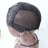 5pcs/lot wigs cap for make wig Jewish wig caps Jewish Net Wig Caps for black women with adjustable strap