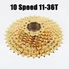 Catazer Groothandel Freewheel 10-Speed ​​11-36T Vergulde Cassette BMX Mountain Fietsen Freewheel voor Shimano Groupset Gratis verzending