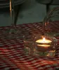 glass heart shape candle holder tea light holders wedding party bridal shower decorations anniversary engagement favors