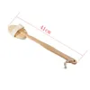 Wholenatural Long Massage Handle Broche en bois Brosse de salle de bain Douche de salle de bain Spa Spa Époudeur détachable 9105255