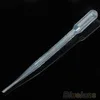 Wholesale- High Quality New 100PCS 3ml Disposable Plastic Eye Dropper Set Transfer Graduated Pipettes 0223 3SVX 8CNO