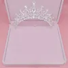 Cheap Bridal Tiaras Crystal Crown Wedding Accessories Baroque Queen Crowns Bridal Jewelrys Crystal Hair Accessories Girls Birthday Crowns
