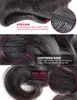 Greatremy Body Wave Human Hair 3 Buntar med stängning Double Weft Brasiliansk Virgin Hair Bundle and Stängningar Handlar Factory Supply Lace Unit