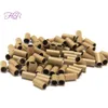 Micro Ring Loop Link Beads Straight Copper Beads Feather Hair Extension Tools 34x30x60mm 1000Pcs per lot bag4383296