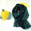 100 * 100cm plaid halsdukar Baby Striped Tassels Scarf Kids Tartan Scarf Wraps Neckerchief Winter Shawl Ring ljuddämpare filtar 100pcs ooa2983