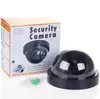 홈 보안 가상 시뮬레이션 카메라 가짜 더미 돔 감시 카메라 CCTV 깜박이는 LED 조명