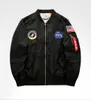 HOT Sell Bomber Jacket Flight Pilot Jackets Mens Casual Flying Coats Long Sleeve Slim Fit Clothes  Embroidery 6XL