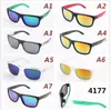 Óculos de sol reflexivos coloridos, óculos de equitação para esportes ao ar livre, óculos de sol reflexivos 4177, uma variedade de óculos de sol de estilo atacado