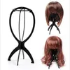 Display Holder Wig Stand Tool Portable Folding Plastic Stable Durable Wig Hair Hat Cap Holder Stand Display Tool Wig Stand