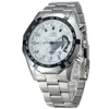 FORSINING Marke Luxus Herren Automatische Uhren Männer Kreative Skeleton Mechanische Uhren Männlichen Edelstahl Armband Uhr SLZe129234a
