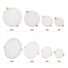 Acrylic Dimmable Dual Color White RGB Embeded LED Panel Light 6W 9W 18W 24W Downlight Recessed Lights Indoor Lighting With Remote Controlle