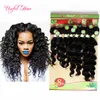 Chinese human hair weave 8bundles ombre hair bundles loose wave deep curly Brazilian human weft marley weaves braiding hair extensions