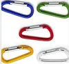 Карабиер кольцо Keyrings Key Chains Outdoor Sports Camp Snap Clip Крюк для крючков в походные алюминиевые металлические