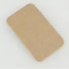 Greeting Cards Wholesale-100Pcs Brown Kraft Paper Tags Label Luggage Wedding Note DIY Blank Price Hang Tag Gift Wholesale1