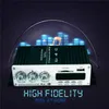 Freeshipping Mini USB Super Bass Stereo Audio Car Power Amplifier DVD CD con telecomando FM MP3