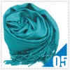 Vendita calda di alta qualità Pashmina Cashmere Solid Shawl Lady Ladies Scarf Soft Frange Solid Sciarpa W002