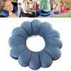 Wholesale- Blue Comfort Total Pillow Travel Pillow Twist Neck Back Head Cushion Support KT0115