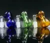 Accessoires de bongs de pot de gourde concave multicolore