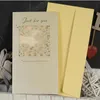 Tebrik Kartları Toptan-8Card + 8envelope / lot Karikatür Kart Teşekkürler Doğum Günü Çocuklar Günü Noel Yazı Kağıt Craft 8